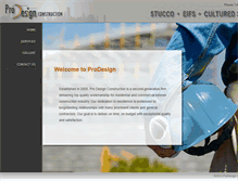 Tablet Screenshot of prodesigninc.net